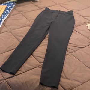 WOMANS EXPRESS BUSINESS DRESS PANTS SIZE 8R BLACK